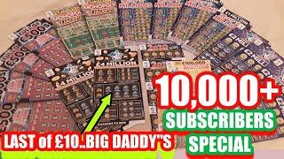 •10,000 Subscribers SPECIAL.£100 worth•Original £10 BIG DADDY'S•£5 Big Daddys•Monopoly.Full £500