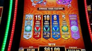 5 Dragons Grand  Slot Machine Bonuses | NEW 5 DRAGONS (Aristocrat)