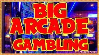 BIG Arcade Gaming Session