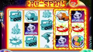 HOT HOT PENNY PLANET LOOT Penny Video Slot Casino Game with a 