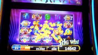 Slot bonus win on Playboy Hot Zone at Harrah's Casino in AC