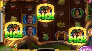 WIZARD OF OZ: OH LOOK, APPLES! Video Slot Casino Game with a PICK BONUS