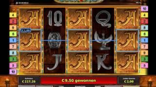 Book of Ra Slot (Novomatic) - Vollbild Asse auf 2 Euro