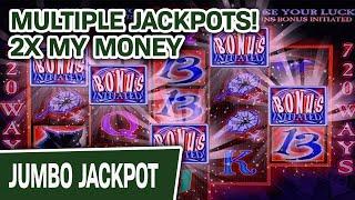 ★ Slots ★ DOUBLING MY MONEY!!! ★ Slots ★ MULTIPLE SLOT JACKPOTS Playing Hexbreaker 2
