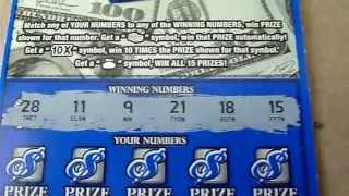 $10 Instant Scratch Off Lottery Ticket - $5,000 a Week for Life