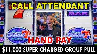 ⋆ Slots ⋆ $11,000 Super Charged Group Pull With A Jackpot win ⋆ Slots ⋆