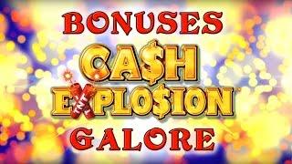 Cash Explosion - Bonuses galore! - Slot Machine Bonus