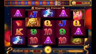 Wishing you Fortune slot from WMS - Gameplay