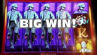 •THE WHEEL OF DEATH!!! • CIRQUE DU SOLEIL - KOOZA • BIG WIN • [Slot Machine Big Win Bonus]