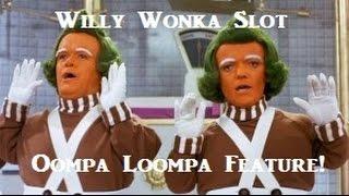 Willy Wonka Slot Machine Oompa Loompa Wilds Feature