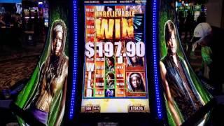 BIG WIN!!! LIVE PLAY on Walking Dead 2 Slot Machine with Bonus and HUGE WIN!!!MAX BET