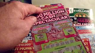 More Scratchcards..SANTA'S Millions..JEWEL Multipliers...'21'..FROSTY..TREASURES..see what we bought