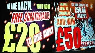 IT...BIG SCRATCHCARD GIVE AWAY..£40.00 WORTH..LIVE