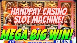 What is your favorite Holiday Movie?Hand Pay on the Slot Machine, BIG WIn