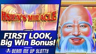 Hsien's Miracle Slot - Free Spins Big Win Bonus in First Look at new Konami game