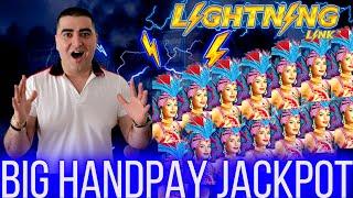 Lighting Link Slot BIG HANDPAY JACKPOTS - Live Slot Play At Casino