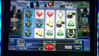Four Leaf Fortunes Slot Machine Bonus - 20x Spin 7