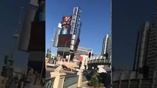 Walking the Las Vegas Strip on a Beautiful May Afternoon