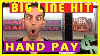 •HANDPAY for a BIG Line Hit•Wheel of Fortune Slots + HIGH LIMIT Play•Cosmo LAS VEGAS • BCSlots