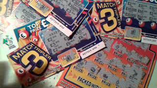 Wow!.Winner Scratchcards And A BIG Thank You to My Subscribers...Fast 500.Match 3 Tripler