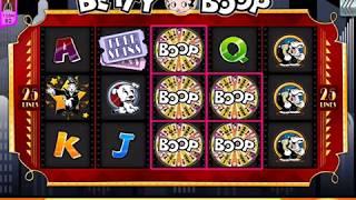 BETTY BOOP Video Slot Casino Game with a WHEEL BONUS