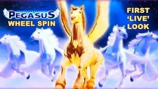 **NEW SLOT** - Pegasus Wheel Spin - WMS - Slot Machine Bonus