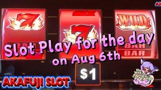 Show all the day's slot play!⋆ Slots ⋆ NEW SLOTS - HANDPAY JACKPOT Pinball Top Dollar New Blazing 7s 赤富士スロット