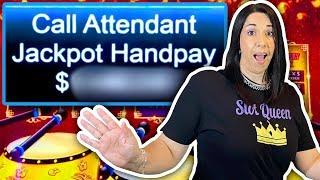 • JACKPOT HANDPAY • OMG • FINALLY GOT THE DRUMS TO PAY OFF ‼️