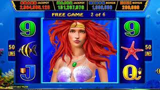 MAGIC PEARL Video Slot Casino Game with a MAGIC PEARL FREE SPIN BONUS