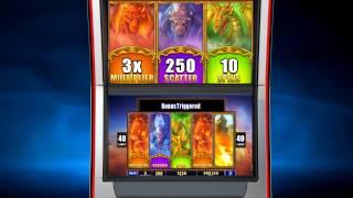 5x4 Reels DRAGON'S FIRE™ Slot Machines By WMS Gaming