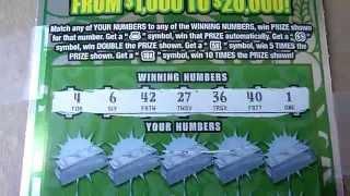 Fabulous Fortune Lottery Ticket - Illinois Instant Lottery Scratchcard Video