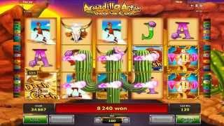 Novomatic Armadillo Artie Dash For Cash Video Slot Bowling Free Spins