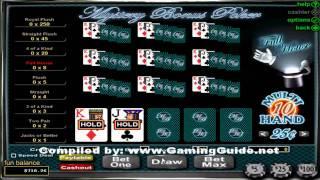 Mystery Bonus Poker 10 Hand Video Poker