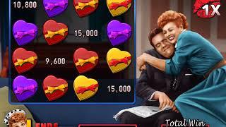 I LOVE LUCY Video Slot Game with a SWEET HEART BONUS
