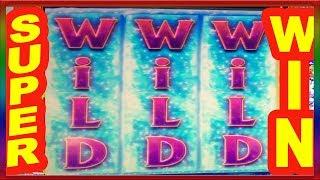 ** SUPER WIN ON ICY WILDS SLOT MACHINE ** SLOT LOVER **