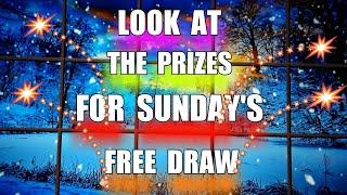 Wow..Look what prizes we have for Sunday Draw.....more chances of prize on other scratchcard game