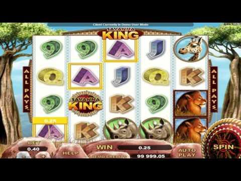 Free Savanna King slot machine by Genesis Gaming gameplay ★ SlotsUp