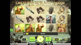 Creature from the Black Lagoon slot by NetEnt - Gameplay
