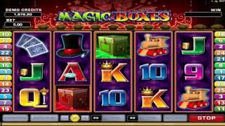 Magic Boxes  ™ Free Slots Machine Game Preview By Slotozilla.com