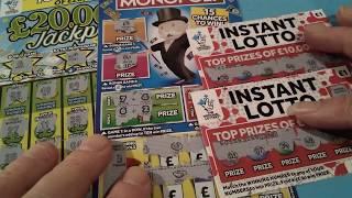 BIG Thursday Scratchcard game..includes the NEW..Instant LOTTO  Scratchcards