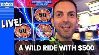 • $500 WILD Ride • LIVE Action • Mighty Cash • • BCSlots