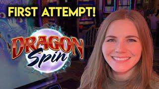 NEW Dragon Spin Age Of Fire Slot Machine! Hitting BONUSES and Random Wild Features!