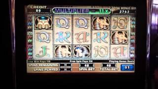 Cleopatra II Slot Bonus Hand Pay $40 Retrigger to 22x