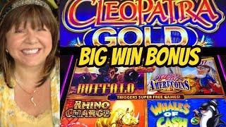 BIG WIN! CLEOPATRA GOLD OR WONDER 4 BOOST BONUS?