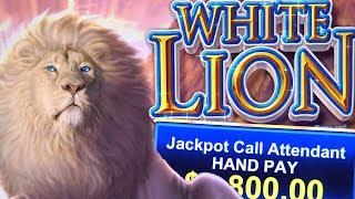 WHITE LION ★ Slots ★ HIGH LIMIT $100 SPINS ★ Slots ★ JACKPOT HANDPAY ON THIS SLOT MACHINE