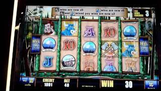 Paul Bunyan Slot Machine Bonus Win (queenslots)