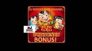 ~$$ BONUS SPINS $$~ 88 Fortunes Slot Machine ~ LAC LEMAY CASINO! • DJ BIZICK'S SLOT CHANNEL