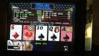 Triple Ace Poker Video Poker Slot Machine Bonus