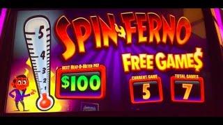SPINFERNO ~ Some Golden Idol game ~ LEONIDAS ~ and more slot machine wins at San Manuel