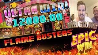 Epic win in Flame Busters slot from Thunderkick
